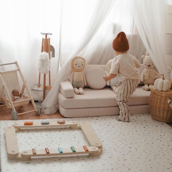 DREWNIANY TOR BALANSOWY XL ŚCIEŻKA SENSORYCZNA 14e