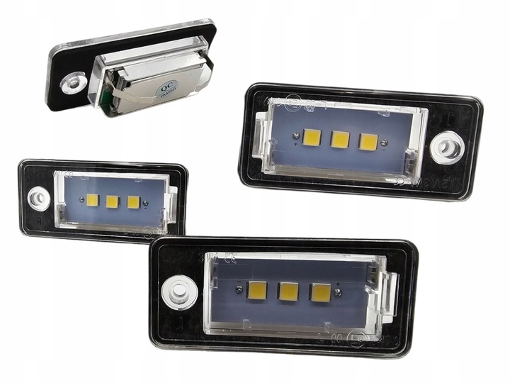 LAMPKI LED PODŚWIETLENIE do Audi A3 8P A4 B6 B7 A6