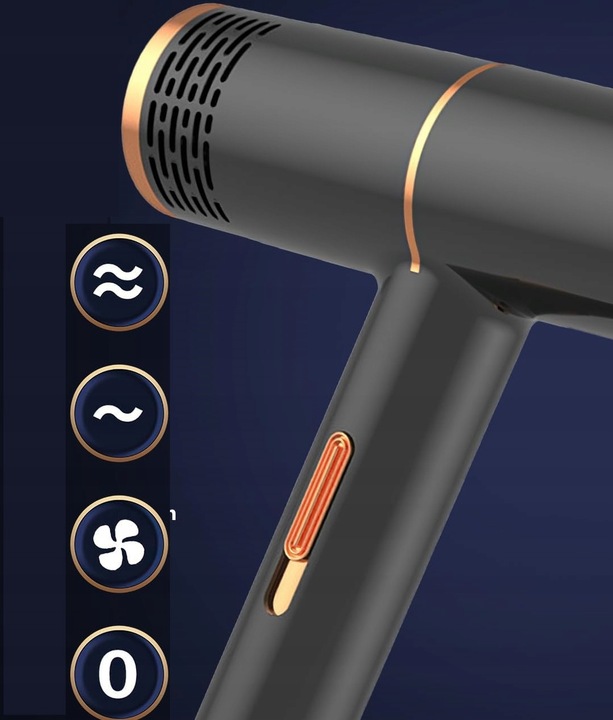 Suszarka do Włosów z Jonizacją i koncentratorem 800W trzy tryby nawiewu