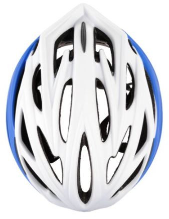 kask rowerowy kross brizo biały / niebieski