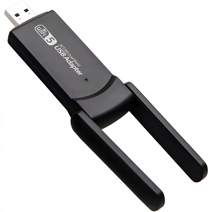 KARTA SIECIOWA WIFI ADAPTER USB 3.0 1300 Mbps 5ghz 2 TRYBY SYMULACJA AP