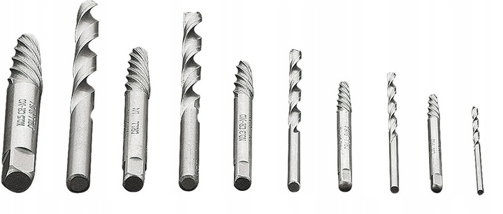 NEO KOMPLET ZESTAW WYKRĘTAKÓW DO ZERWANYCH URWANYCH ŚRUB + WALIZKA 09-609