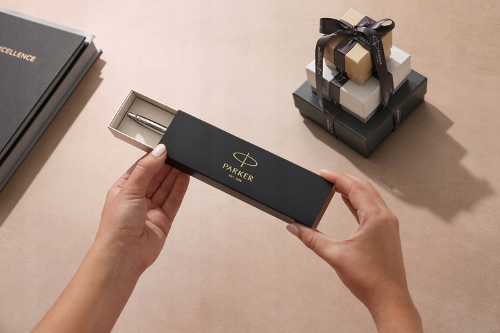 Długopis Parker Jotter Czekoladowy brąz Choco Brown Etui GRAWER NA PREZENT