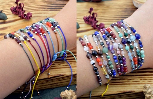 Bransoletka Znak Zodiaku BARAN Naturalne Kamienie Zodiak