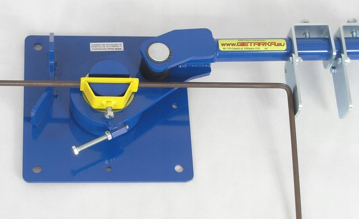 Giętarka HARTOWANA z ŁOŻYSKIEM do prętów drutu zbrojenia 6-18