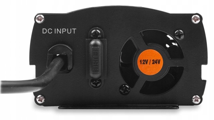 PRZETWORNICA VOLT 12/24V 230V 300/600W TIR + USB