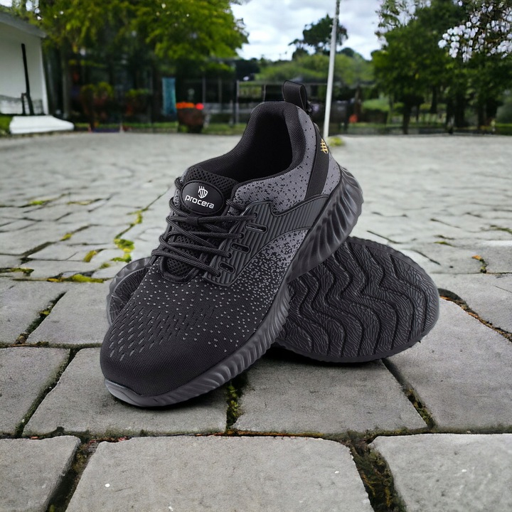 Sportowe PÓŁBUTY ROBOCZE S1 buty robocze z NOSKIEM Lekkie Przewiewne