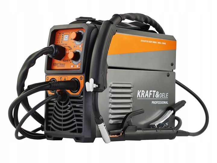 SPAWARKA INWERTOROWA MIGOMAT MIG MAG MMA TIG 200 A FLUX IGBT + GRATIS DRUT