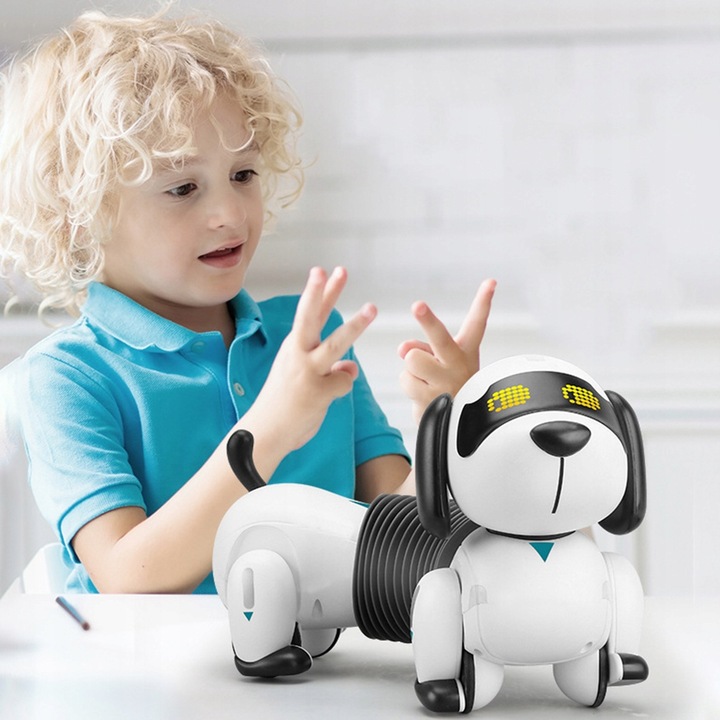 Robot Pies Programowalny interaktywny robo pies zdalnie sterowany robot