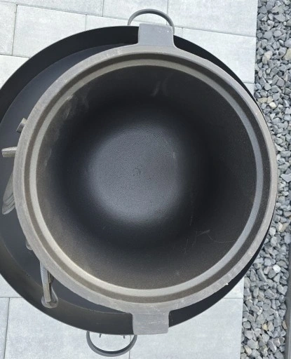 Kociołek żeliwny myśliwski 8 litrów