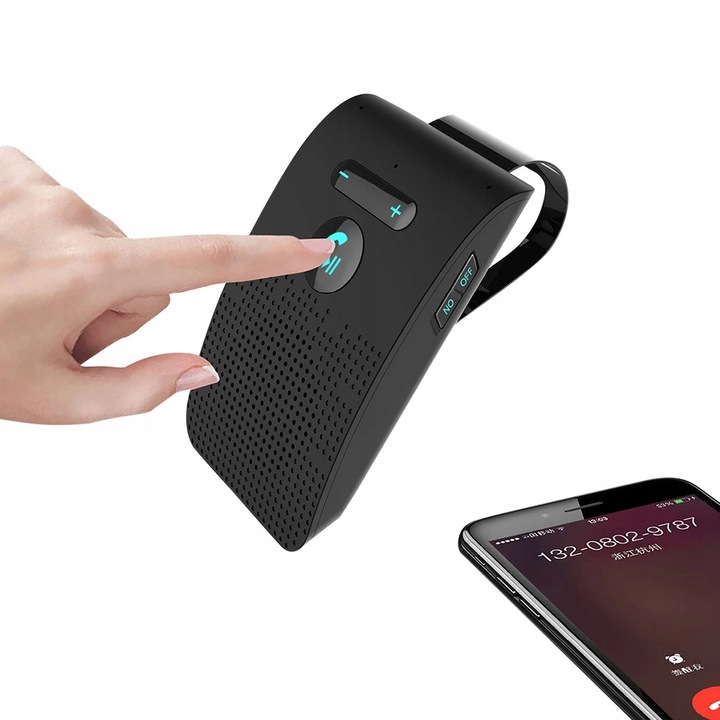 BEZPRZEWODOWY ZESTAW GŁOŚNOMÓWIĄCY DO SAMOCHODU BT