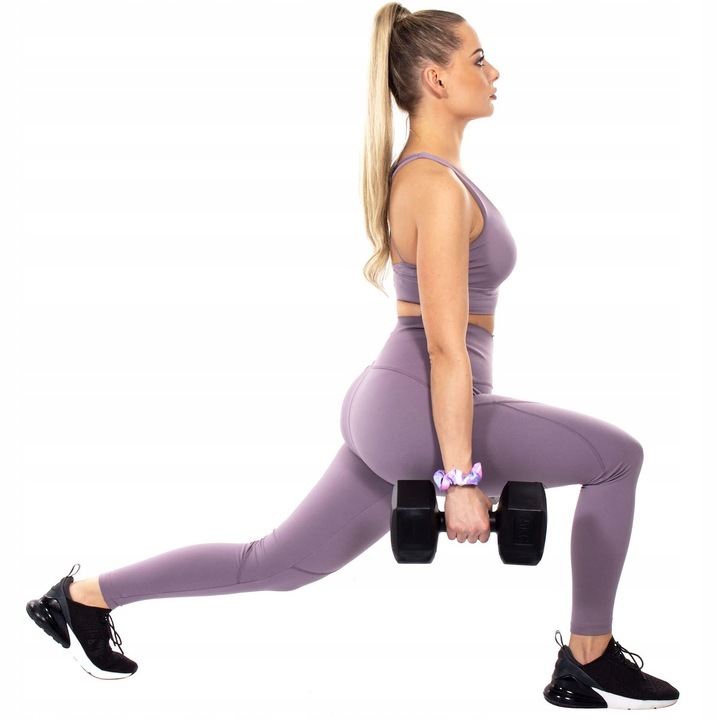 HANTLE 2x5kg ZESTAW CIĘŻARKI HANTELKI DO ĆWICZEŃ W DOMU HEKSAGONALNE