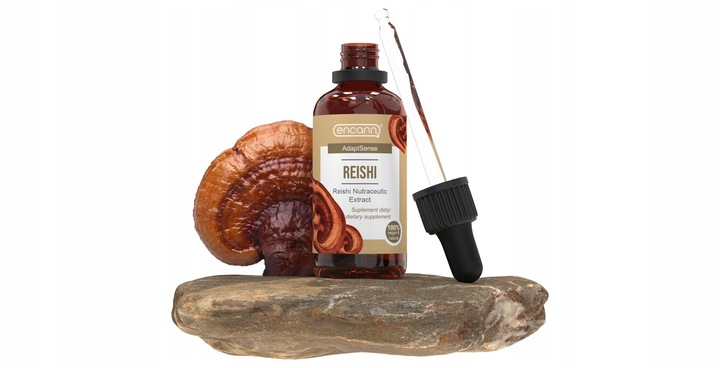 Encann Lion's Mane (Soplówka Jeżowata) + Reishi w płynie ekstrakt 2x 50 ml