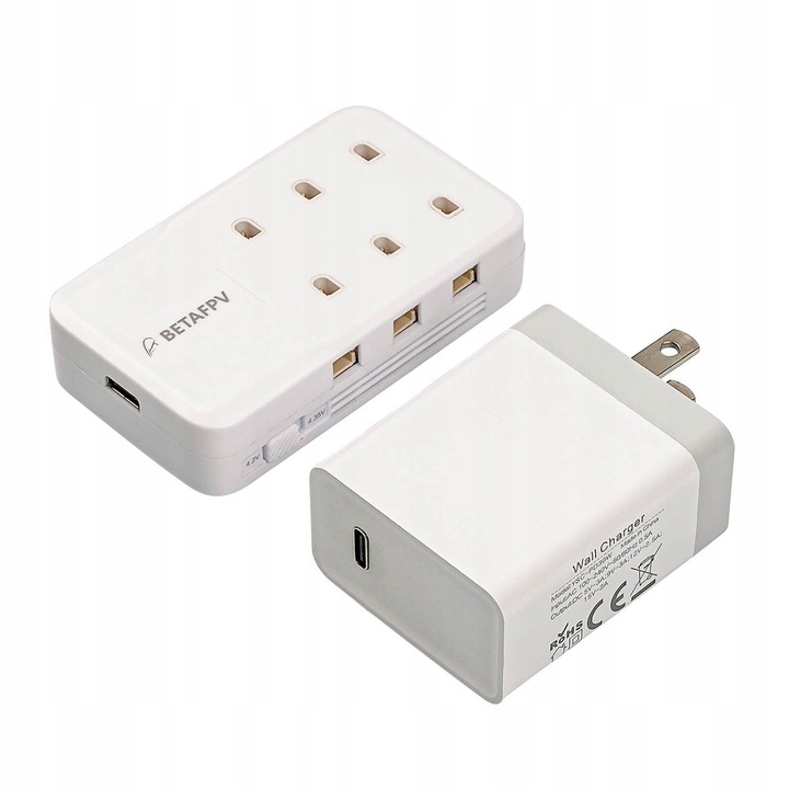 Ładowarka BetaFPV 6 portów 30 W/1 A 1 S Typ C