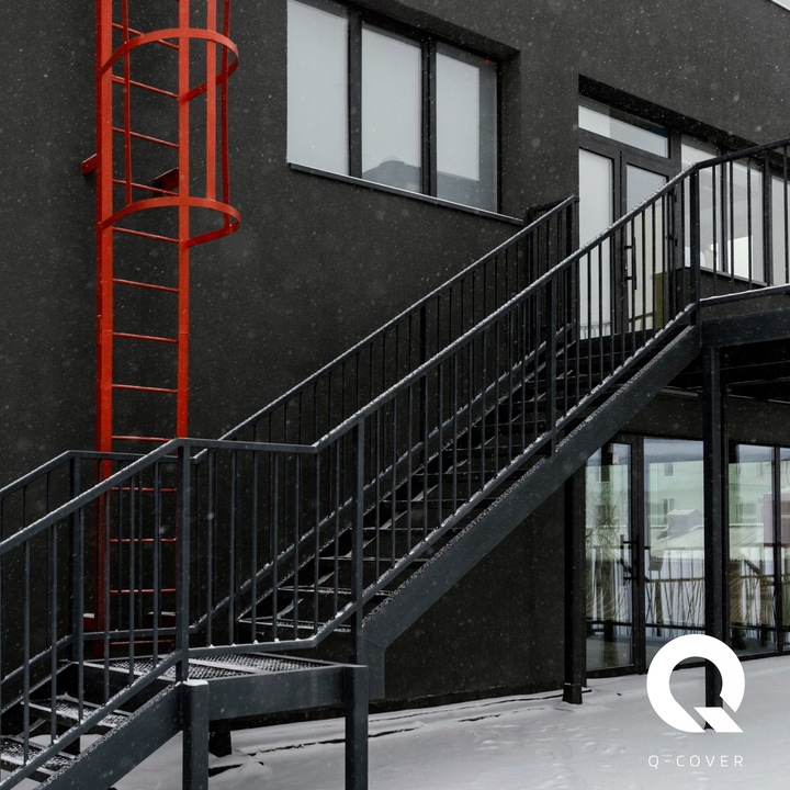 FARBA DO METALU NA RDZĘ OCYNK ALUMINIUM STAL 1L 4w1 ANTRACYT RAL 7016 MAT