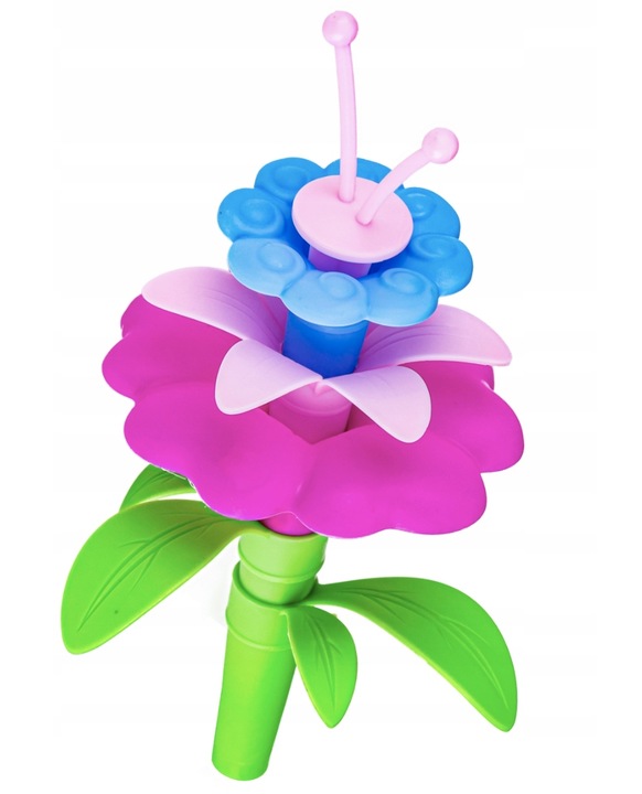 KLOCKI KONSTRUKCYJNE BUKIET KWIATÓW Kwiaty Zestaw do ułożenia 135 Elementów