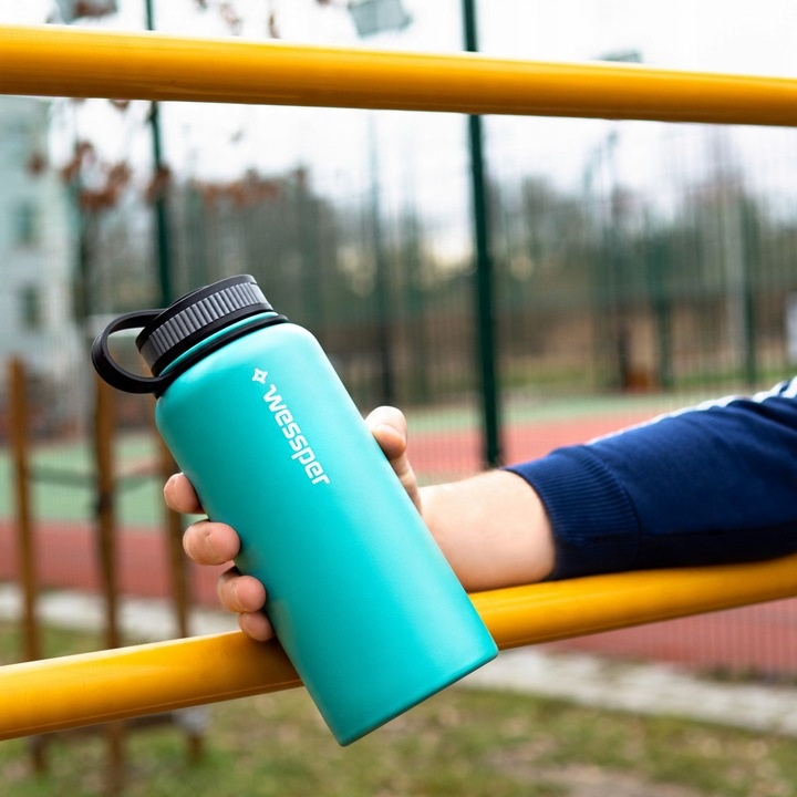 Kubek termiczny dla dzieci do szkoły termos na herbatę wymienne ustniki 1l