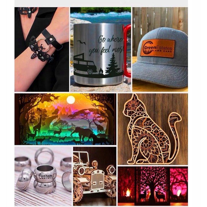 Nowa grawerka laserowa Twotrees TTS-55 Pro 5.5W 30000mm/min ploter tnący