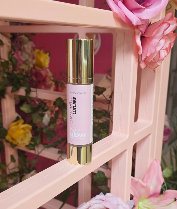 Serum arganowe do włosów HairGlow olejek arganowy po keratynie nanoplastii