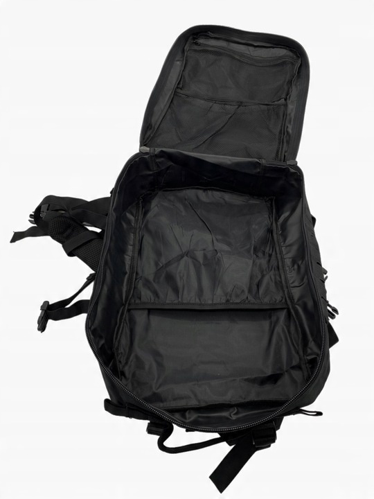 PLECAK WOJSKOWY TAKTYCZNY 45L LASER CUT CZARNY MOLLE MILITARNY TURYSTYCZNY