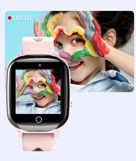 Smartwatch Zegarek Dla Dzieci SIM Aparat Telefon Gry Odtwarzacz Muzyki