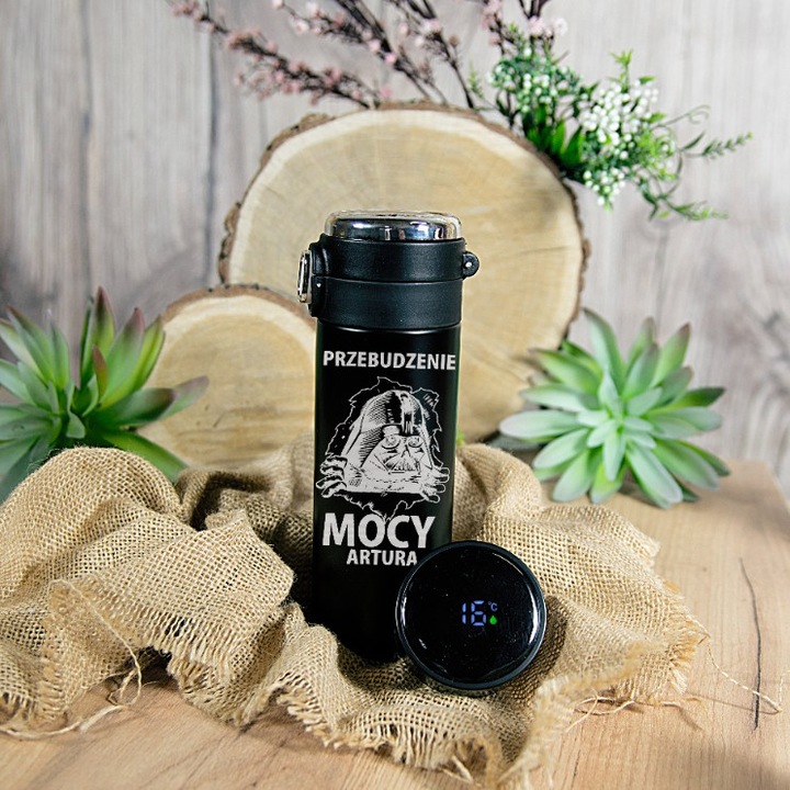 Prezent KUBEK TERMICZNY TERMOS na urodziny 18 40 50 60 TATY dzień chłopaka