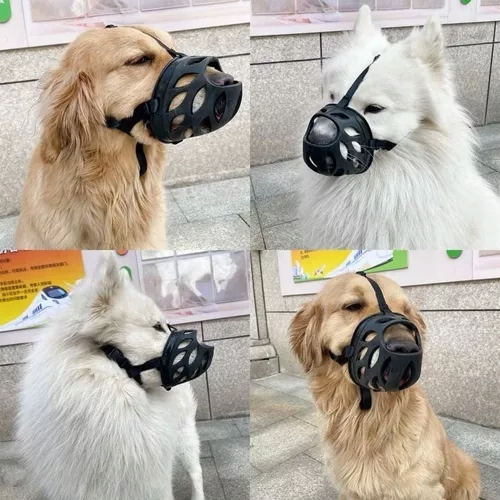 3 KOLORY Gumowy KAGANIEC dla Psa UNIEMOŻLIWIA JEDZENIE ŚMIECI Bezpieczny