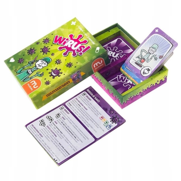 3w1 GRY WIRUS + WIRUS 2 EWOLUCJA + WIRUS HALLOWEEN