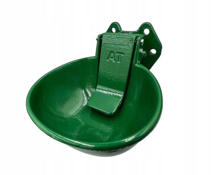 SOLIDNE POIDŁO MISKOWE ŻELIWNE DLA BYDŁA KONI 2 LITRY SZEROKI JĘZYK TYP 105