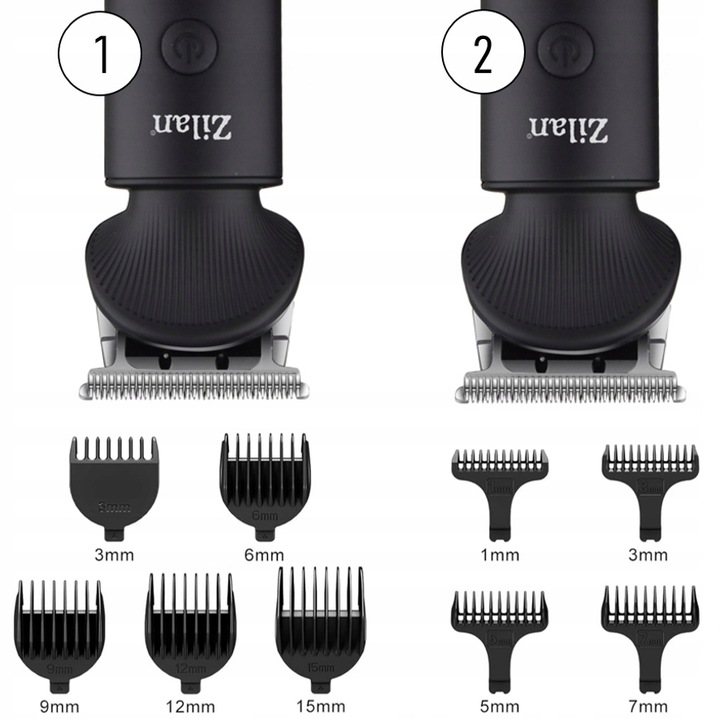 TRYMER GOLARKA STRZYŻENIE GOLENIE BRODY WŁOSÓW BEZPRZEWODOWA XXL USB 16W1