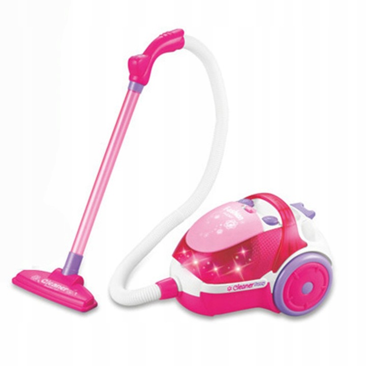 ODKURZACZ RĘCZNY INTERAKTYWNY XXL FUNKCJA SSANIA DŹWIĘK RÓŻOWY WOOPIE