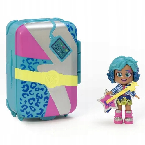KookyLoos lalka Suzie z walizką suitcase figurka