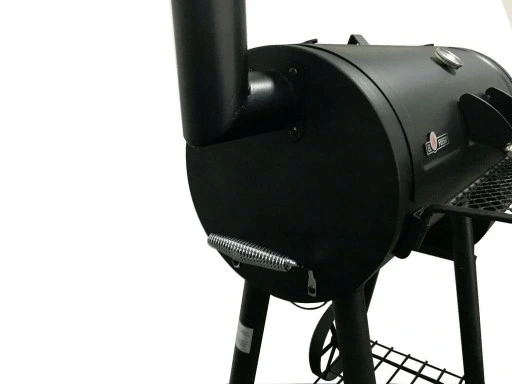 SOLIDNY GRILL WĘGLOWY ELFUEGO EDMONTON Z WĘDZARNIĄ