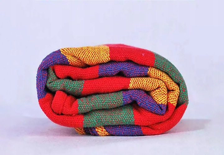 HAMAK OGRODOWY 2 OSOBOWY BRAZYLIJSKI XXL MOCNY HUŚTAWKA PAŁĄK DUŻY + TORBA