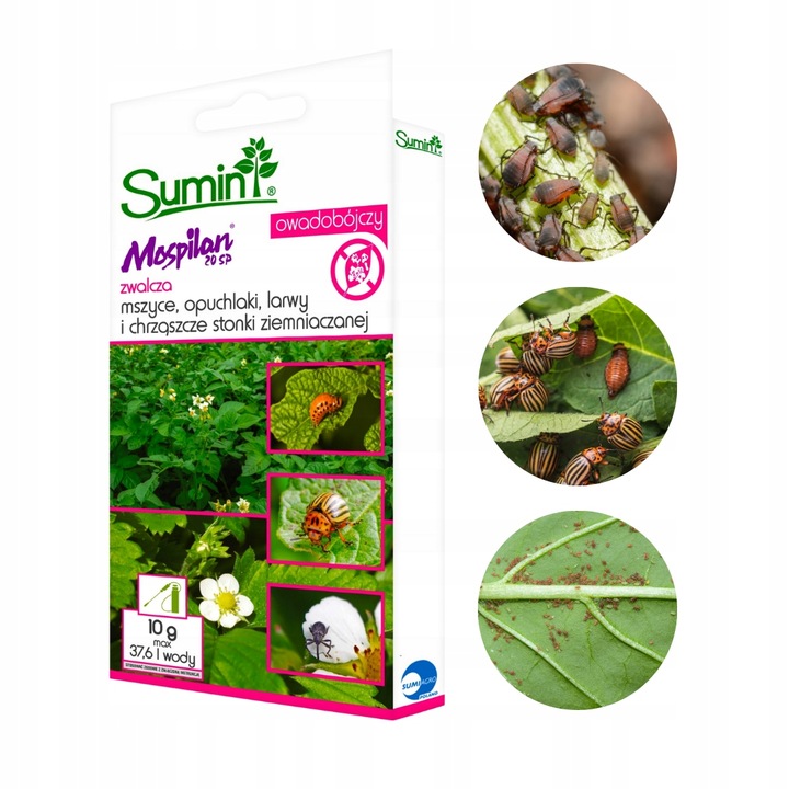 MOSPILAN 20SP Zwalcza Szkodniki Środek OWADOBÓJCZY Mszyca Opuchlaki Larwyx2