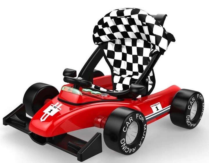 Chodzik SUN BABY Formuła 1 3w1 B01.024.0.1 Czerwony