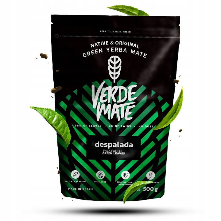 Yerba Verde Mate Green DESPALADA 500g Sin Palo