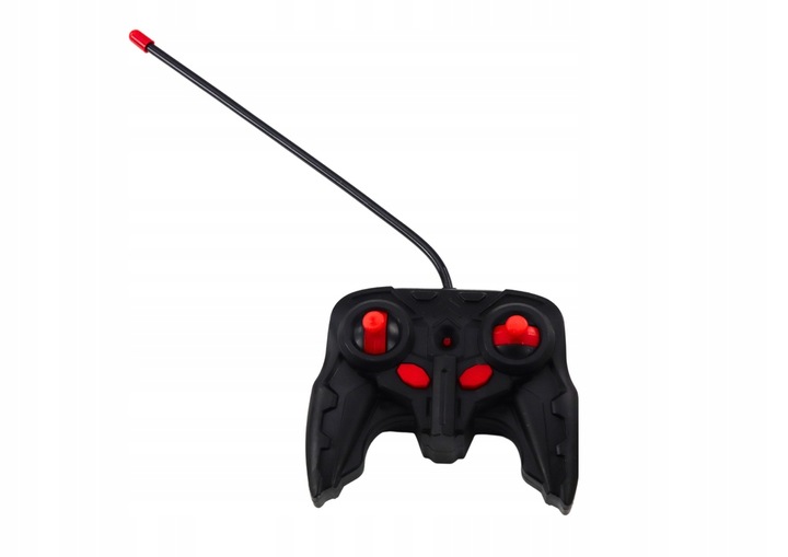 Samochód R/C Policyjny 2w1 Auto Robot Dźwięki Światła / LEAN Toys