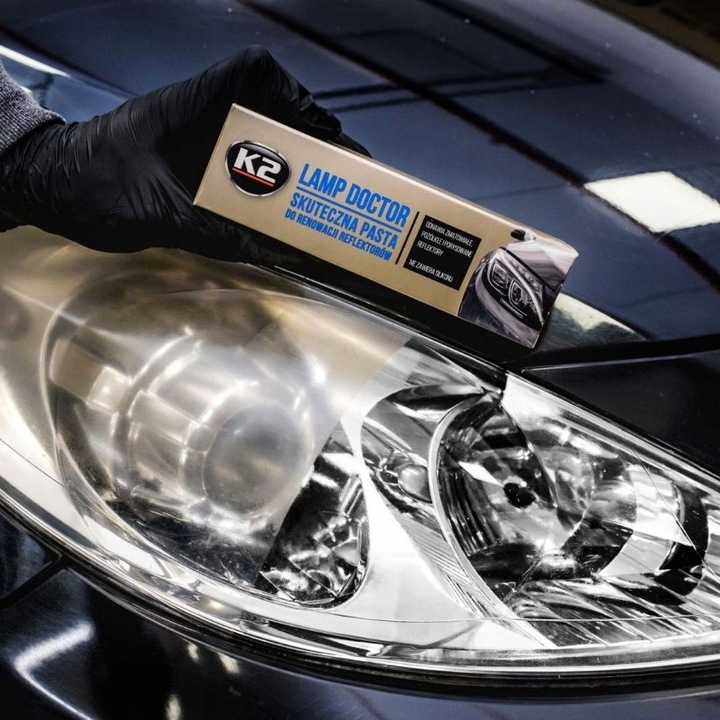 ZESTAW POLERKA RENOWACJA PASTA DO POLEROWANIA REGENERACJI REFLEKTORÓW LAMP