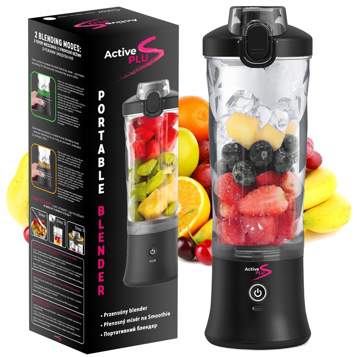Oryginalny Blender ActivePlus Bezprzewodowy 600ML NA PREZENT