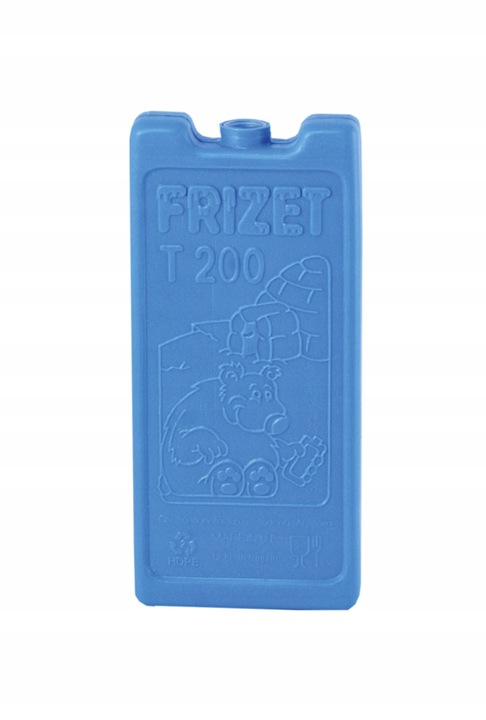 Wkłady chłodzące do lodówki turystycznej torby termicznej FRIZET 10x 200 ml