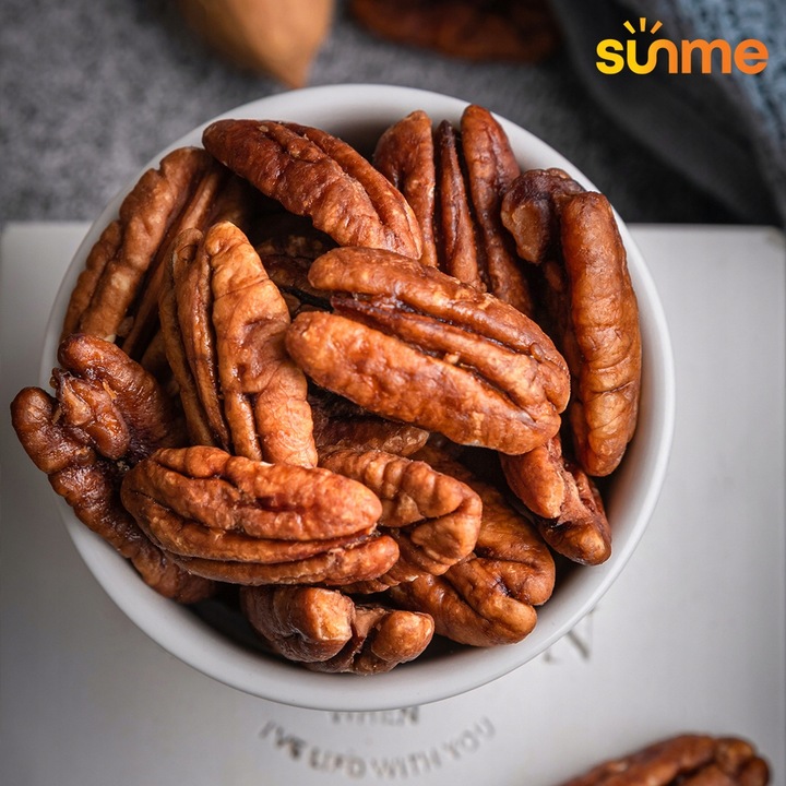 Naturalne połówki orzechów pecan 500g Sunme