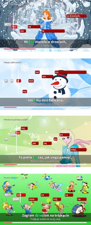 Przenośny GŁOŚNIK Bluetooth + 2 Mikrofony + Karaoke dla Dziewczynek