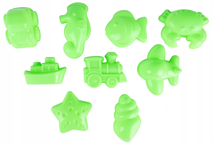 Piasek kinetyczny 3kg ZESTAW NAJWIĘKSZY 115 ELEMENTÓW kolorowy pompka basen