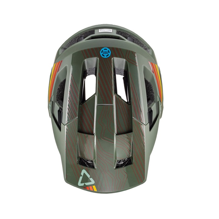LEATT KASK MTB ENDURO 4.0 (WYPINANA SZCZĘKA) V23 HELMET PINE S 51-55cm