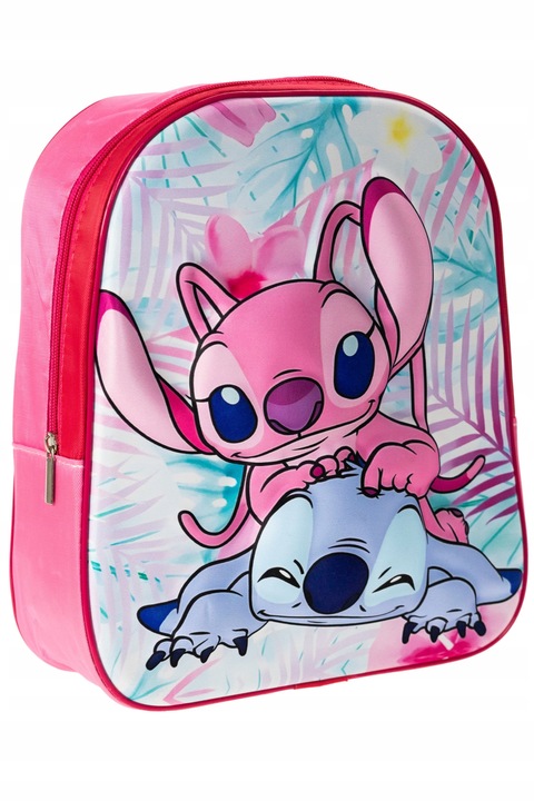 PLECAK 7L SZKOLNY PRZEDSZKOLNY LILO STICH różowy DO przedszkola dla dzieci