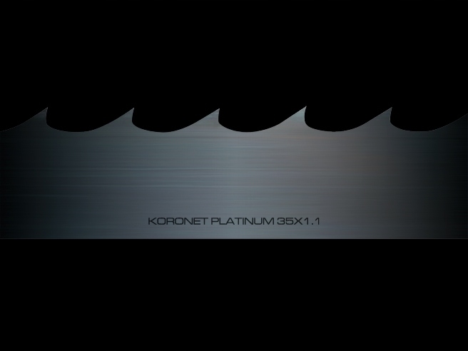 PIŁA BIMETALOWA DO TRAKA PLATINUM 35x1,1x4000 ORO