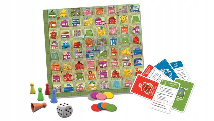 LET'S TALK PROJEKT MIASTO GRA PLANSZOWA DO NAUKI ANGIELSKIEGO