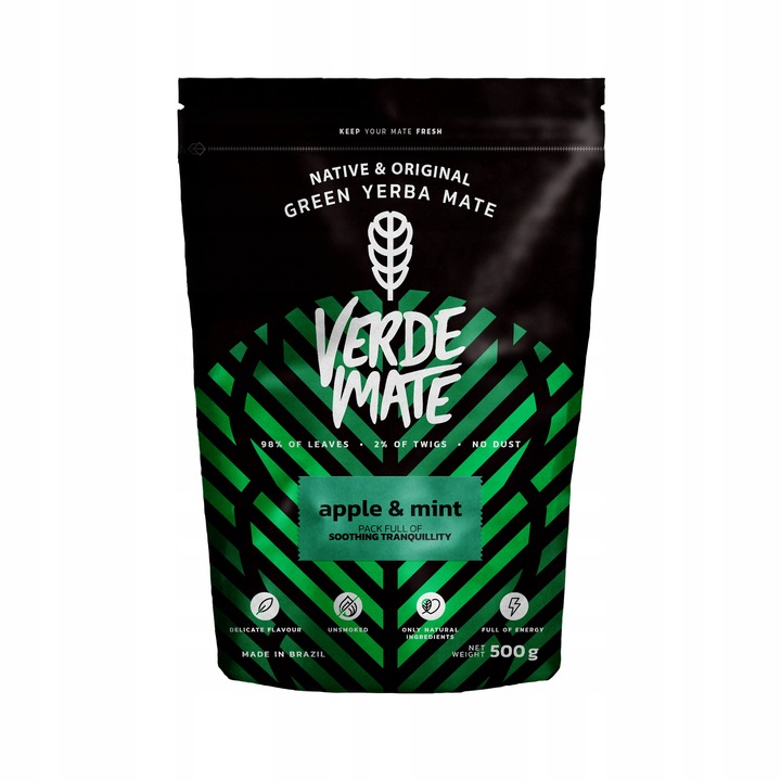 Yerba Verde Mate Green Apple Mint 0,5kg jabłko