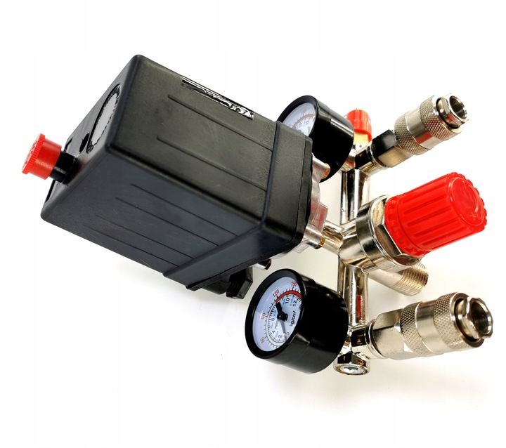 WYŁĄCZNIK CIŚNIENIOWY 12BAR 1/2 CAL DO KOMPRESORA 3FAZOWY 400V PRESOSTAT